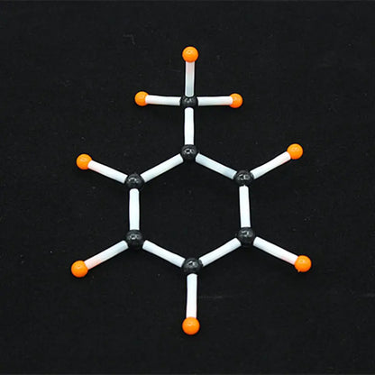 Modelo Molecular de Química Orgânica com Tubo Pequeno e Portáteis