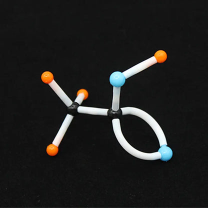 Modelo Molecular de Química Orgânica com Tubo Pequeno e Portáteis