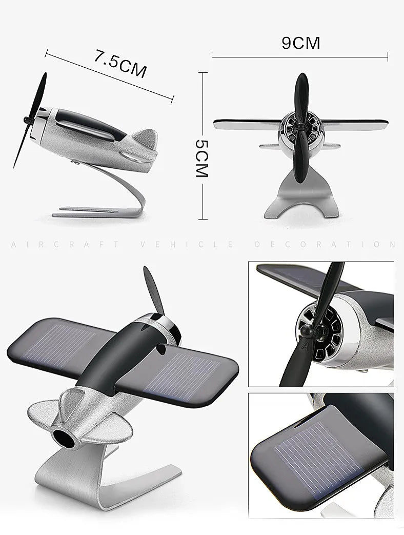 Avião movido a Energia Solar para Decoração
