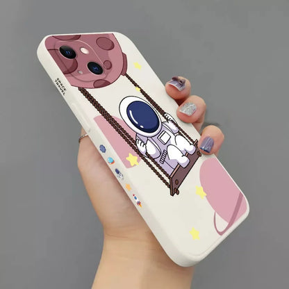 Capa de Astronomia/Astronalta para iPhone 14 Pro Max, iPhone 11, iPhone 13 12 XS Max X 7 8 Plus