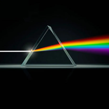 Prisma de Vidro triangular de Newton
