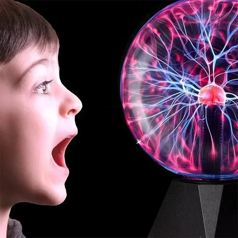 Bola de Plasma LED com flash Eletrostático