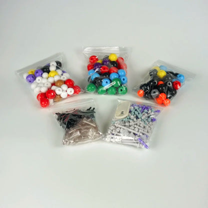 Kit de Modelo Molecular de Química com Ligações Inorgânicos e Orgânicas