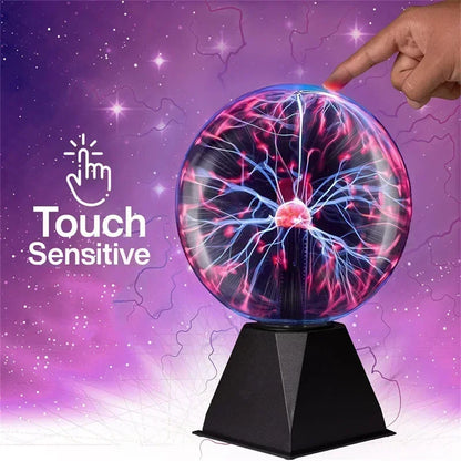 Bola de Plasma LED com flash Eletrostático