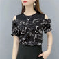 Conjunto Feminino de Matemática Chiffon com retalhos Commuter