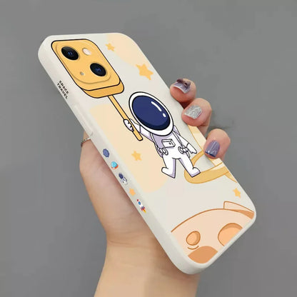 Capa de Astronomia/Astronalta para iPhone 14 Pro Max, iPhone 11, iPhone 13 12 XS Max X 7 8 Plus
