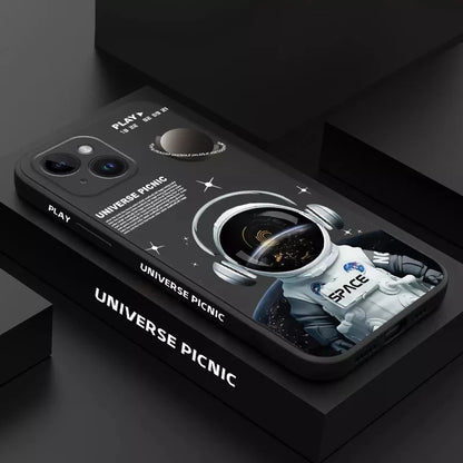 Capa de Astronomia/Astronalta para iPhone 14 Pro Max, iPhone 11, iPhone 13 12 XS Max X 7 8 Plus