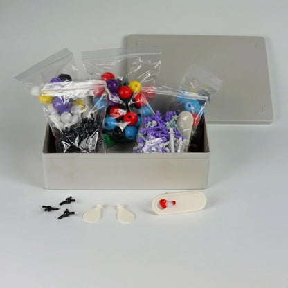 Kit de Modelo Molecular de Química com Ligações Inorgânicos e Orgânicas